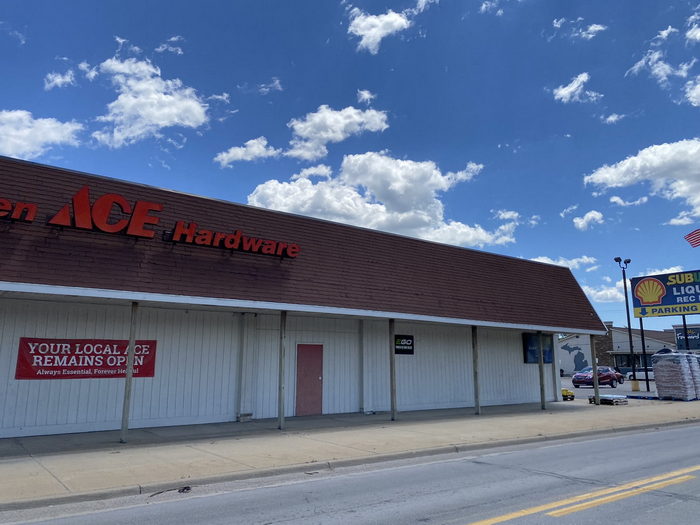 Our Theatre - Now The Site Of A Hardware Store (newer photo)